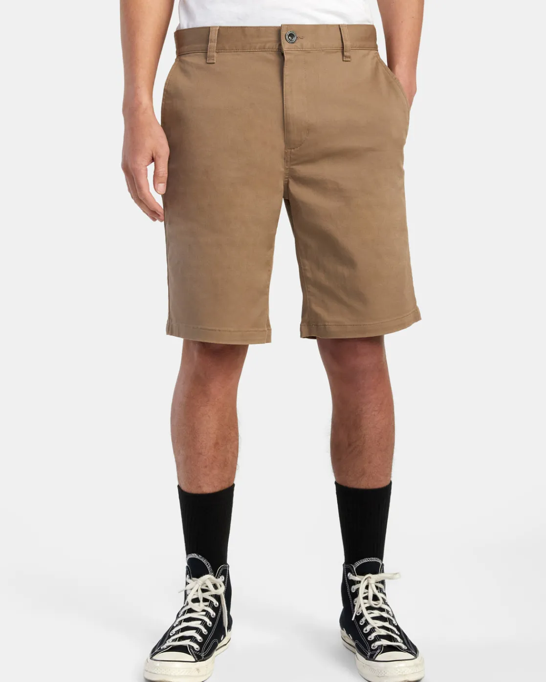 RVCA WEEKEND STRETCH 20" SHORTS Dark Khaki Sale