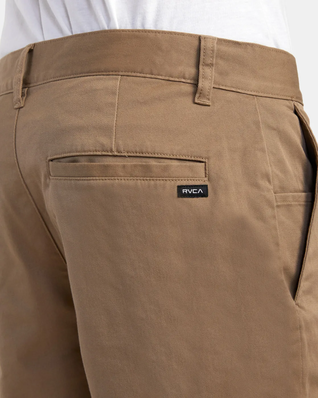 RVCA WEEKEND STRETCH 20" SHORTS Dark Khaki Sale