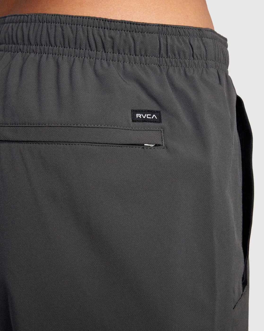 RVCA YOGGER STRETCH 17" ATHLETIC SHORTS Slate Clearance