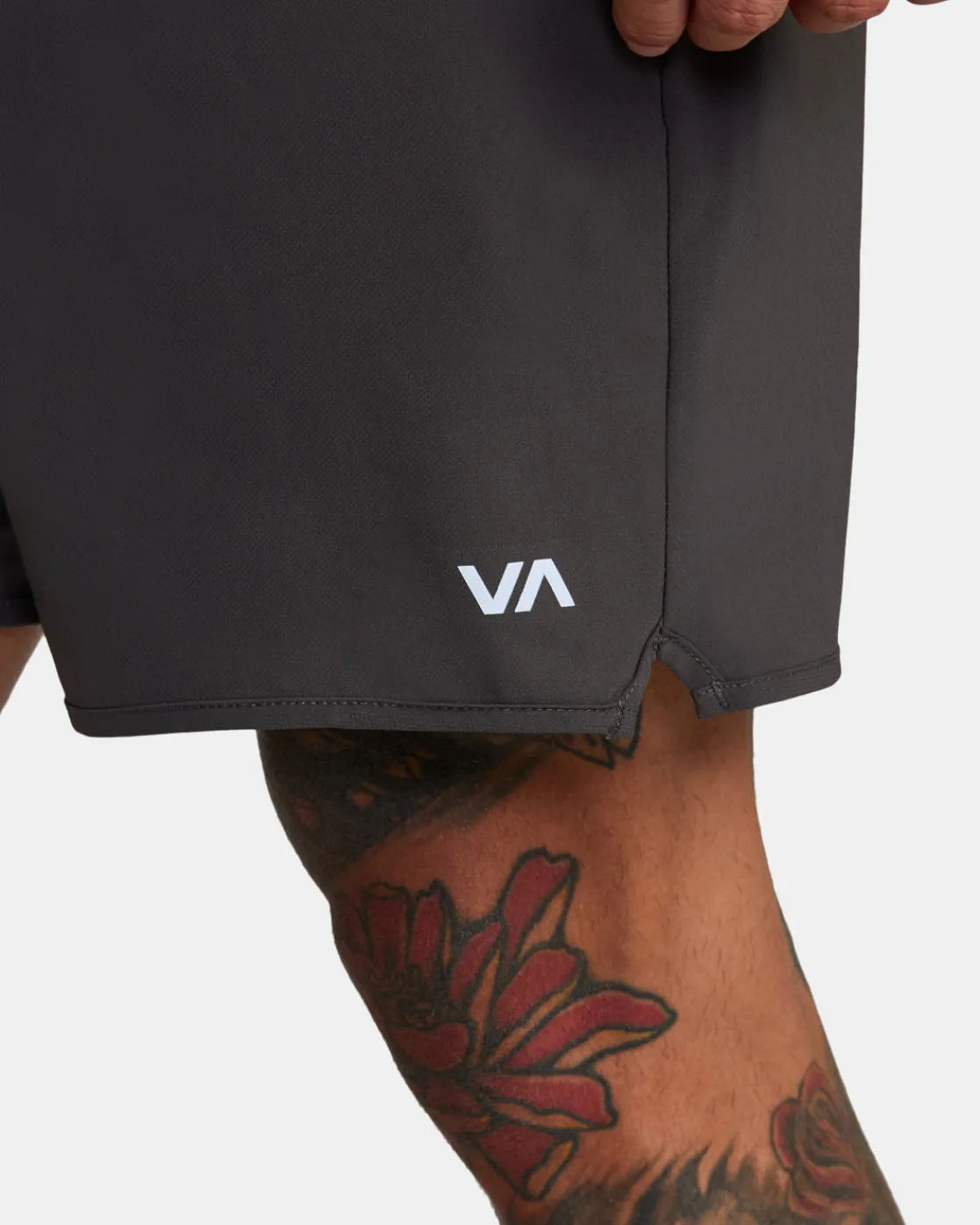 RVCA YOGGER STRETCH 17" ATHLETIC SHORTS Slate Clearance