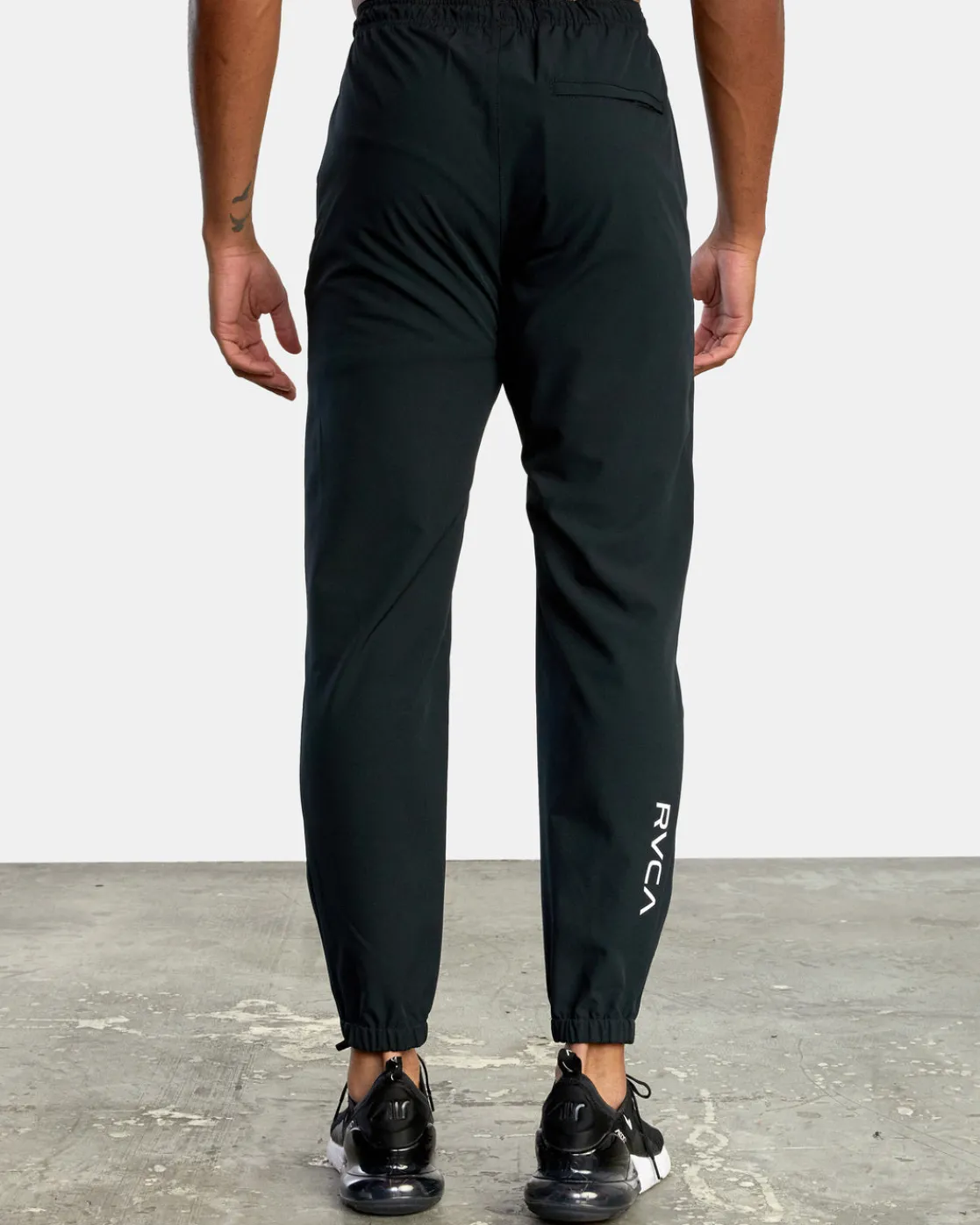 RVCA YOGGER TRACK PANTS II Black Outlet